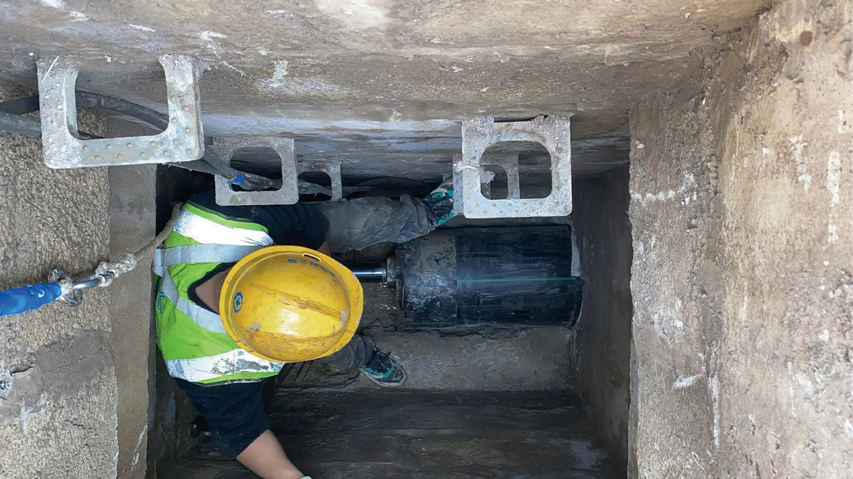 赤壁HDPE短管内衬法